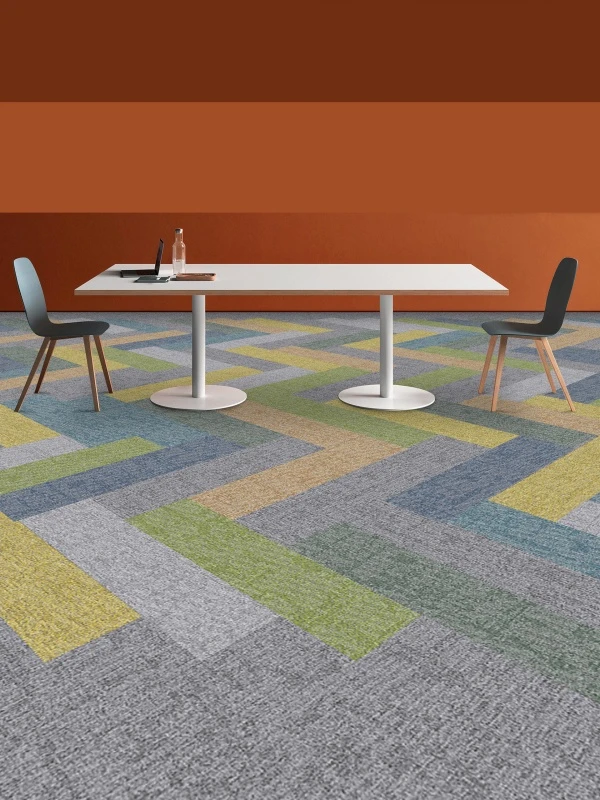 Carpet tile, plank carpet, office carpet, nylon carpet, commercial carpet