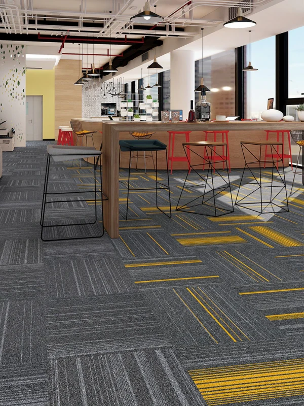 Carpet tile, tile carpet, office carpet, polypropylene carpet tile, pp carpet tile, commercial carpet