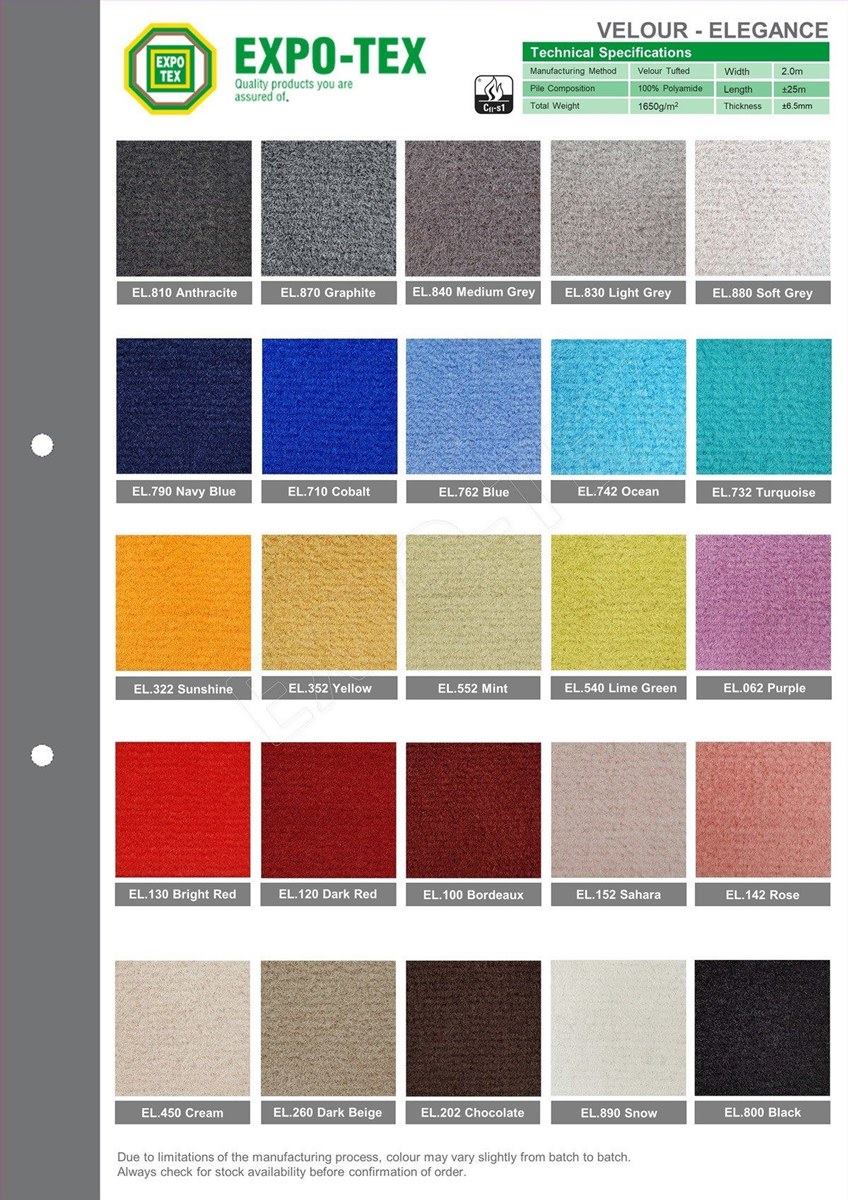 Exhibition carpet, expo carpet, event carpet, p-pet, tentage carpet, atrium carpet, protection carpet, velour carpet