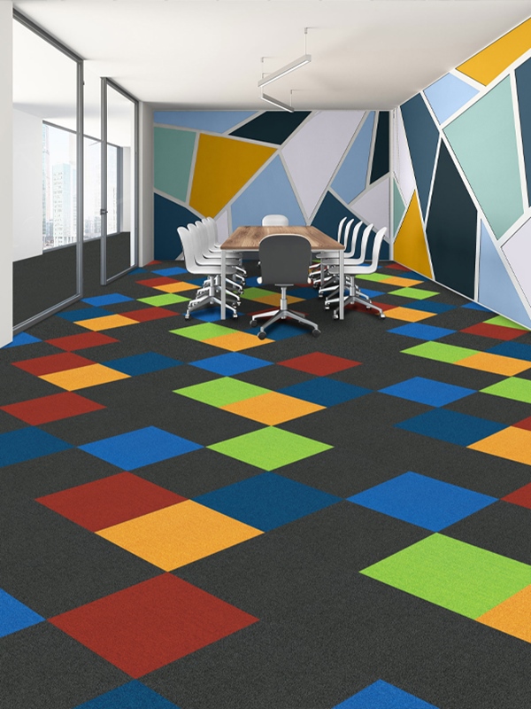 Carpet tile, tile carpet, office carpet, nylon carpet, commercial carpet