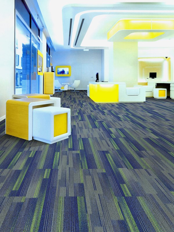 Carpet tile, plank carpet, office carpet, nylon carpet, commercial carpet