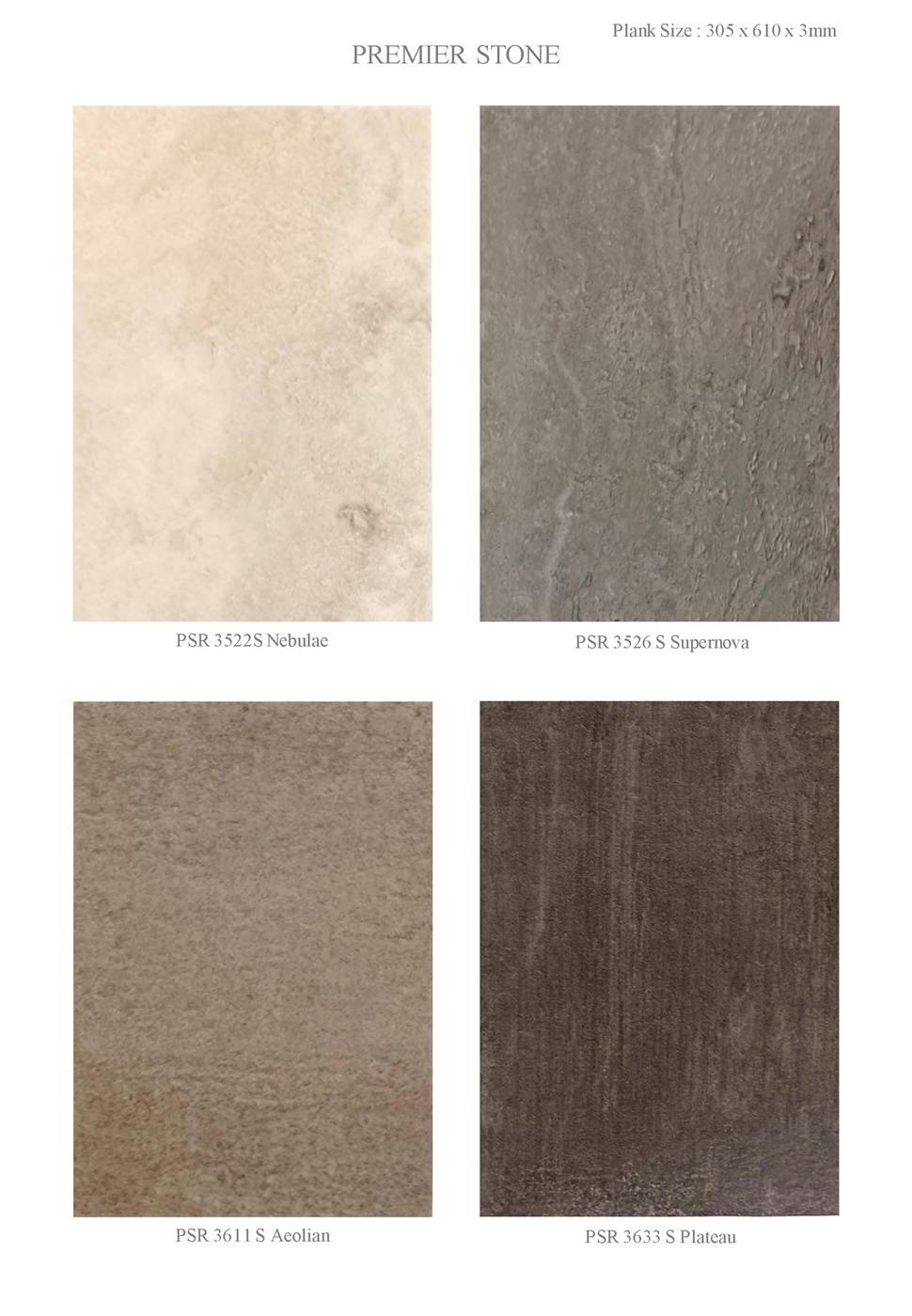 LVT, luxury vinyl tile, dryback